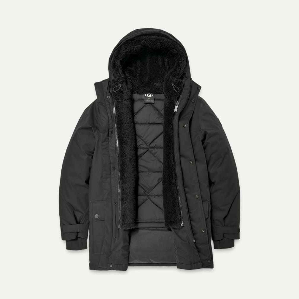 UGG ブラック ダウンジャケット Mサイズ最終値下げ UGG アグ メンズ ダウンジャケット 【公式通販】